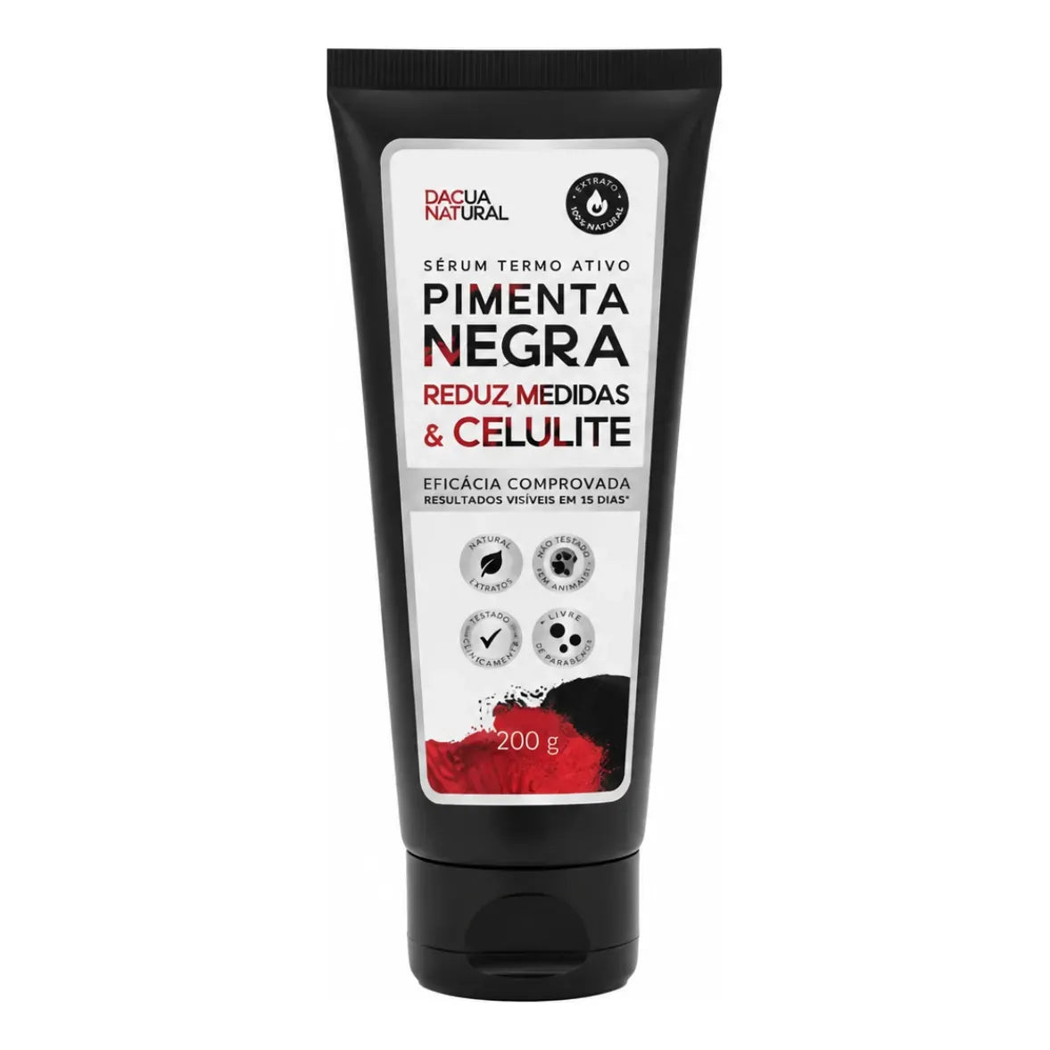 D'Agua Natural Sérum Termo Ativo Pimenta Negra (200g)